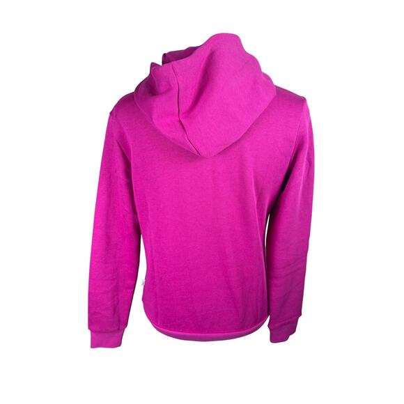 Puma Women's Essential+ Logo Fleece Hoodie NWT PINK SIZE S - Picture 4 of 9